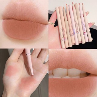 Cappuvini Lip Liner Outline Lips Nude Color Lipstick Pen Lip Pencil Waterproof Long Sketches Lip Shape Nude Lip Lip Pen