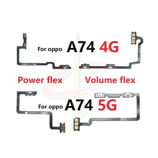 ปุ่มเปิดปิด แพรสวิตช์ สําหรับ OPPO A74 4G 5G A53S A55