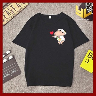 &lt;YL Vogue&gt; Crayon ShinChan T-Shirt/Oversize/Couple/Baju/Unisex/TShirt Perempuan/T-Shirt Lelaki/Couple/Cotton/蜡笔小新_12