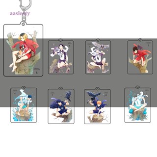 Aasleaty Haikyuu!! พวงกุญแจอะคริลิค จี้คอสเพลย์ Hinata Shoyo Kageyama Tobio ของขวัญ