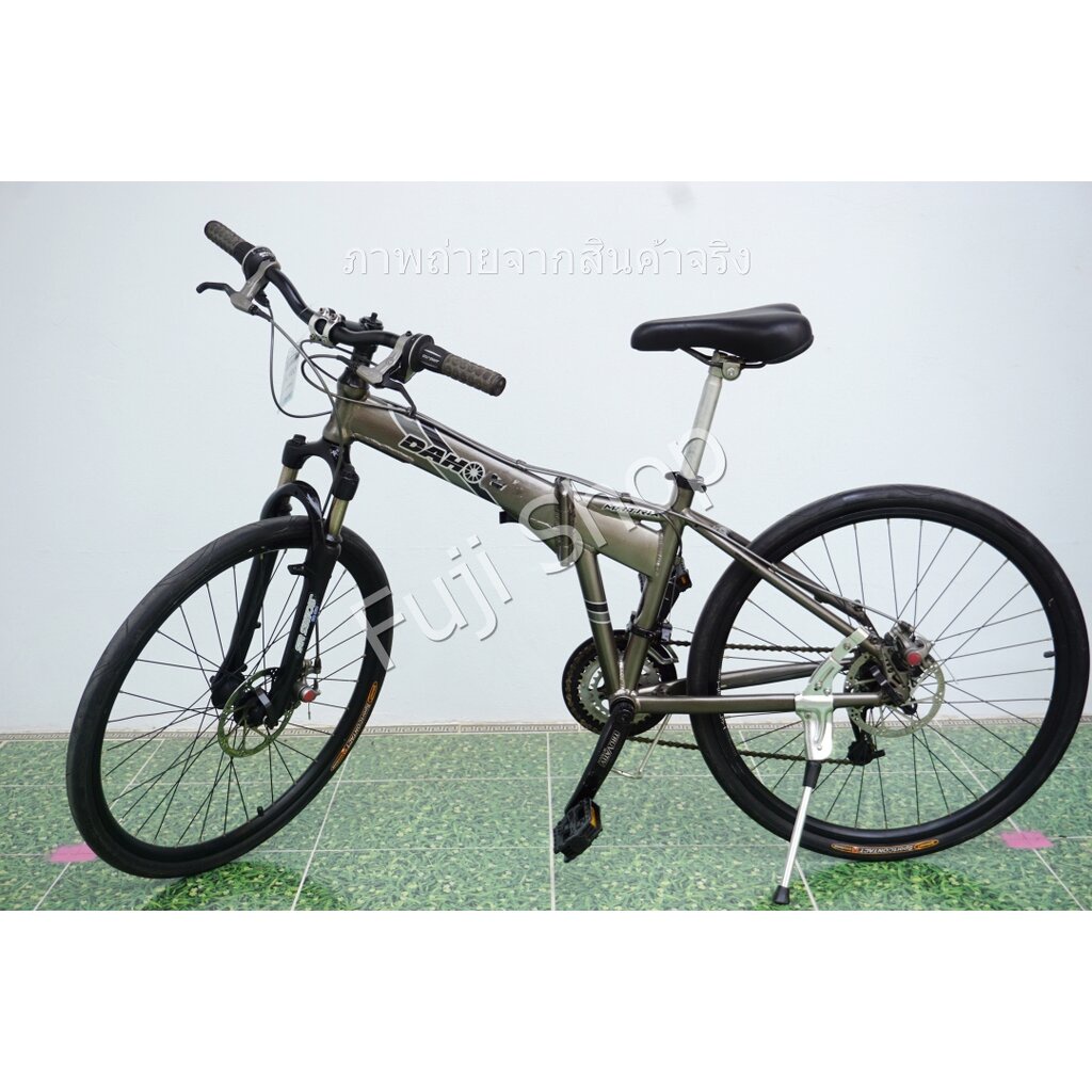 จักรยานพับได้ญี่ปุ่น - ล้อ 26 นิ้ว - มีเกียร์ - อลูมิเนียม - มีโช็ค - Disc Brake - Dahon Matrix - สี