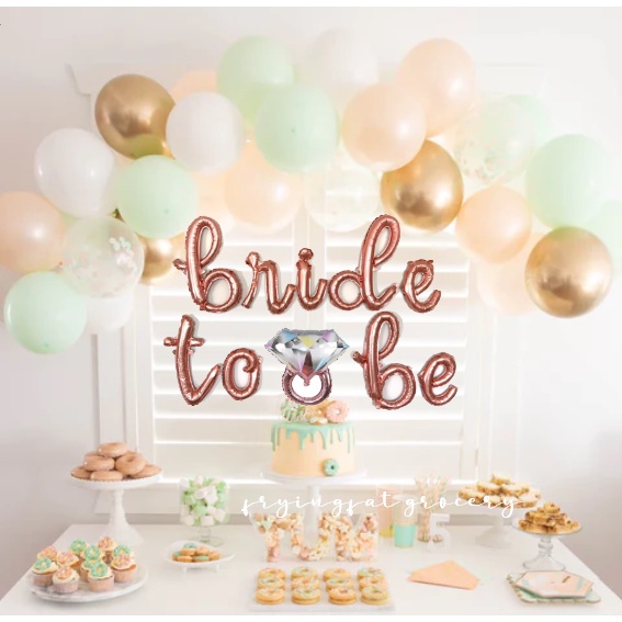 แพ็คเกจตกแต่งเจ้าสาว To Be บอลลูน 001