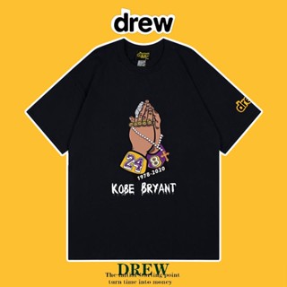 Drew House INS Fashion Cotton Oversized T-Shirt Kobe Bryant Version Unisex Loose Versatile T-Shirt_03