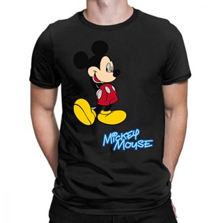 Disney Mickey Mouse Cartoon Anime T Shirt Top Casual Mens Round Neck Short Sleeve Top_03