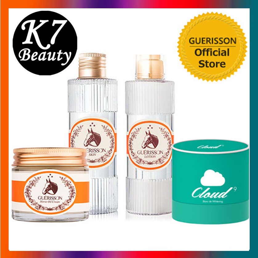 <Official Store> Guerisson 9 Complex Horse Oil Cream 70g / Lotion / Skin / Cloud 9 (รุ่นที่ 3)
