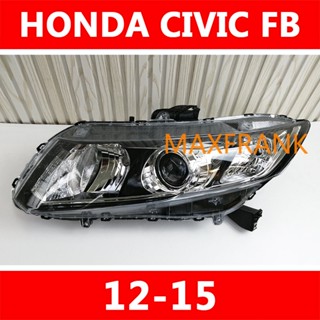 ไฟหน้ารถยนต์ สําหรับ Honda CIVIC FB 12-15 HEADLAMP/HEADLIGHT/LENS HEAD LAMP/FRONT LIGHT ไฟหน้า​ /เลนส์ไฟหน้า/ไฟหน้าสําหรับ/ไฟท้าย