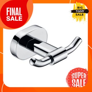 Double towel hook HAFELE model 499.98.239 chrome