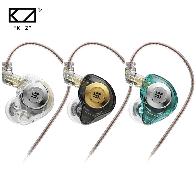 KZ EDX Pro หูฟัง Deep Bass In-Ear Monitor หูฟังกีฬาเสียงรบกวน Cancelling HIFI ชุดหูฟังสมาร์ทแบบพกพาอายุการใช้งานแบตเตอรี่ยาวนานหูฟัง Fast Charging Latency ต่ํา
