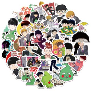 ชุดสติ๊กเกอร์ Mob Psycho 100 ชุดสติกเกอร์กราฟฟิตีกันน้ำอะนิเมะ, 52 แผ่น/ชุด