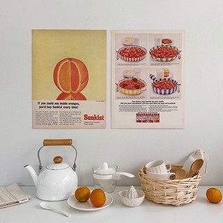 Poster - Sunkist 1965 , Chef Boy-Ar-Dee 1963