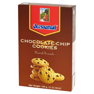 อาร์เซนอลคุกกี้ชอคโกแลตชิพ CHIP 100ก.ARSENAL CHOCOLATECOOKIE 100G.