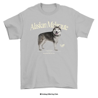 เสื้อยืดลาย ALASKAN MALAMUTE (อลาสกัน มาลามิวท์) Classic Cotton Unisex by 【Nothing Hills】_02