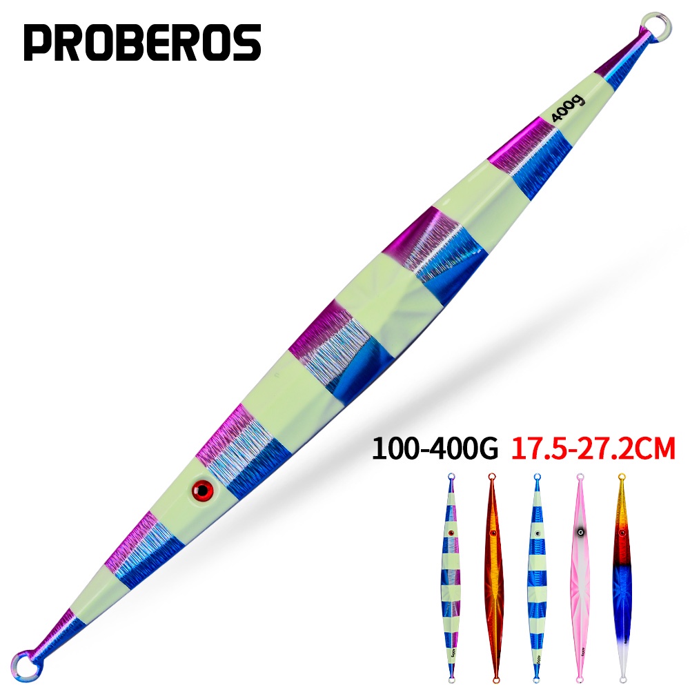 Proberos เหยื่อตกปลาโลหะ 100-150-200-250-300-400 กรัม 1 ชิ้น