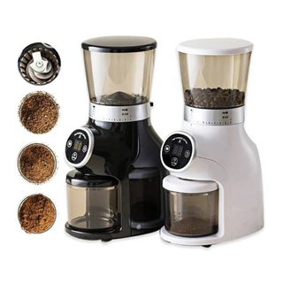 เครื่องบดกาแฟ เครื่องบดกาแฟไฟฟ้าElectric coffee grinderในครัวเรือนกาแฟ สีดำ ขาว แดง มีพร้อมส่ง