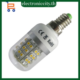 4 X E14 48 SMD3528 หลอดไฟข้าวโพด แสงสีขาวอบอุ่น / กลางวัน หลอดไฟข้าวโพดสว่างมาก