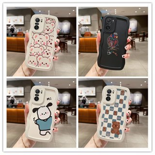 เคสนิ่ม ลายการ์ตูนคลื่น สําหรับ xiaomi poco f3