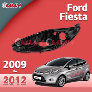 ฝาครอบไฟหน้าพลาสติก สําหรับ Ford Fiesta headlamp 2009-2012 ไฟหน้า เลนส์ไฟหน้า ไฟหน้าหลังเปลือก  ฐานไฟหน้า Headlamp Rear Shell headlamp housing  Back Cover Bottom Shell Base Plastic Shell