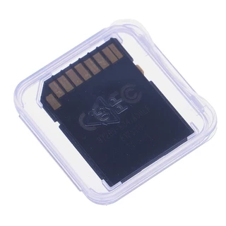 กล่องเคสพลาสติกใส สําหรับใส่เมมโมรี่การ์ด SD SDHC 10 ชิ้น ต่อล็อต