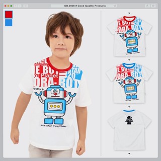 DB-0008 Dora-Bot T-Shirts  เสื้อยืดเด็กคอกลม ลายโดราบอท ลิขสิทธิ์แท้