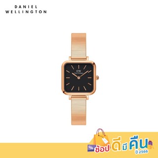 Daniel Wellington นาฬิกา Quadro Studio Rose Gold Black สีโรสโกลด์