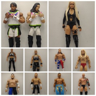 ตุ๊กตานักมวยปล้ํา Wwe Mattel Ring ขยับได้ ไม่มีอุปกรณ์เสริม