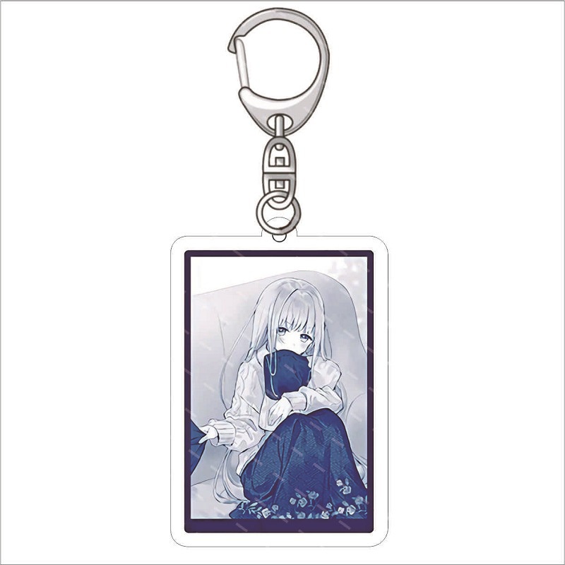 Sq2 Angel Next ประตู Spoils Me Rotten พวงกุญแจอะนิเมะพวงกุญแจอะคริลิคน่ารักกระเป๋าจี้การ์ตูน Shiina Mahiru Key Cha