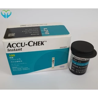 Accu-chek Instant แถบทดสอบทันที 50 / 100 แผ่น Accuchek (Exp:Latest)