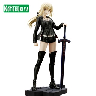 มีสินค้า Kotobukiya Fate/grand Order Altria Pendragon Saber Alter Casual Ver. โมเดลฟิกเกอร์ ของแท้ ขนาด 24 ซม. 17 ชิ้น Z4QH