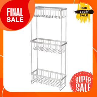 ตะแกรงวางของติดผนัง 3 ชั้น KASSA รุ่น KS-421 สีสเตนเลส3-tier wall shelf, model KS-421, stainless color