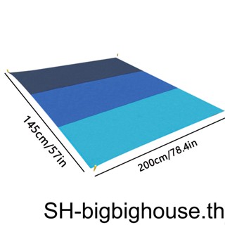 【Biho】เสื่อปิกนิก ผ้าห่มชายหาด แบบนิ่ม กันน้ํา แบบพกพา พับได้ ขนาด 200x210 ซม. สําหรับตั้งแคมป์กลางแจ้ง