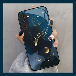 Dmy เคสโทรศัพท์มือถือกระจกนิรภัย ลายโชคดี สําหรับ huawei nova 10 9se 10se 8i 9 8 7se 7i 7 5T 4e 3 3i 2i 2lite Y7A Y70 Y90 Y6P Y8P Y9S Y9 Prime 2019 Y7 PRO Y6 PRO