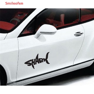 [Smileofen] ใหม่ สติกเกอร์แฟชั่น ลายฉลาม สําหรับติดตกแต่งหน้าต่างรถยนต์