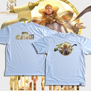 Estes Holy Priest T-shirt, MLBB, Mobile Legends Bang Bang, ML, mobile legend, gamer t-shirts, tees_03