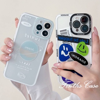 เคสโทรศัพท์มือถือแบบนิ่ม ลายหน้ายิ้ม สําหรับ OPPO A78 A17 A17K A57 A77 A76 A96 A95 A93 A74 A55 A54 A16 A16k A15 A53 A33 A32 A31 A9 A5 A5s A3s Reno 7Z 6Z 5Z 5 A94 A92 A52 F11 F9 ผ้าคลุม