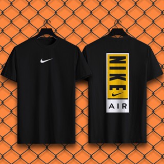 เสื้อคู่ - NIKE NBA เสื้อยืดจอร์แดน ฮิปฮอป แร็พ แขนสั้น ไฮสตรีท เรโทร คอกลม สั้น NIKE เสื้อยืดผู้ชาย