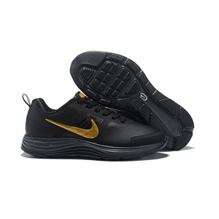 Nike moon X landing leather upper running shoes for Leather black gold casual Super Pegasus 40-45