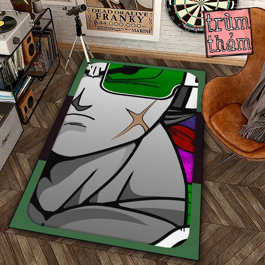 Frieza Dragon Ball พรมตกแต่ง Dragon Ball อะนิเมะ 8Plus ตกแต่งห้องนอนห้องนั่งเล่นสํานักงาน