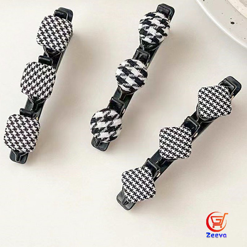 Zeeva กิ๊บติดผม แบบถัก  สไตล์สาวเกาหลี Hair Clips ราคา ถูกที่สุด ดีลบีเคเค แกลเลอรีภาพที่ 6