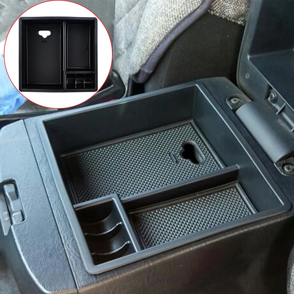 Organizers & Compartments 139 บาท ถาดกล่องเก็บของที่พักแขนกลางรถยนต์ ABS กันลื่น อุปกรณ์เสริม สําหรับ Toyota Fortuner Hilux 2004-2015 Automobiles