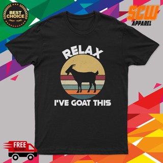 RELAX IVE GOAT THIS TSHIRT DESIGN HIGH QUALITY COTTON UNISEX_02