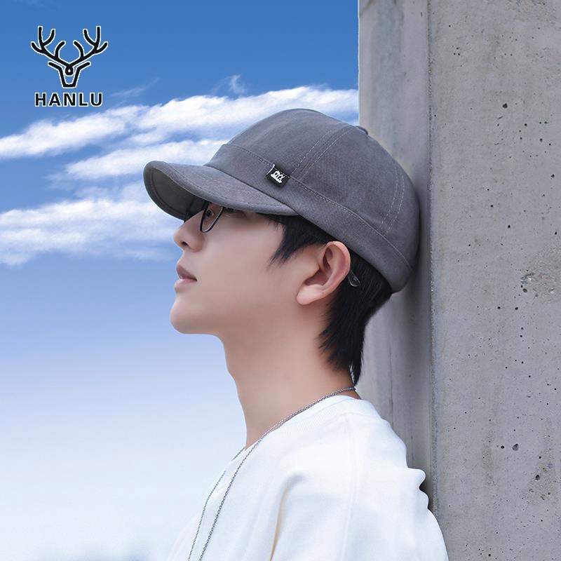 HANLU หมวกแฟชั่น หมวกปีกสั้น สไตล์ญี่ปุ่น มี 4 สี พร้อมส่ง ราคา ถูกที่สุด ดีลบีเคเค
