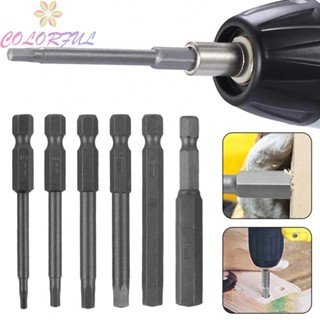 【COLORFUL】Screwdriver Bit 1pcs Alloy Steel Impact Driver Length 2.55In Brand New