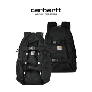 Carhartt กระเป๋าเป้สะพายหลัง กระเป๋าเดินทาง กระเป๋าคอมพิวเตอร์ ความจุขนาดใหญ่ สีดําสะท้อนแสง