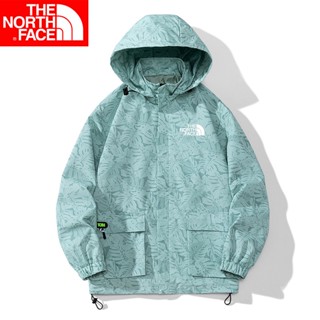 (Ready Stock） The North Face เสื้อแจ็กเก็ตกันฝน มีฮู้ด กันน้ํา ระบายอากาศ พลัสไซซ์ สําหรับขี่จักรยานกลางแจ้ง ทุกเพศ