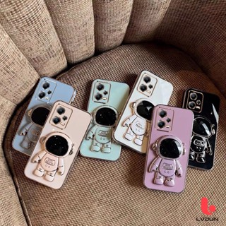 เคส Poco X5 5G Poco X5 Pro 5G Poco X4 Pro 5G Poco X3 Poco X3 Pro Poco X3 NFC Poco M5 Poco M4 Poco M4 Pro 4G Poco M3 Case With Astronaut Stand 2B-YHY