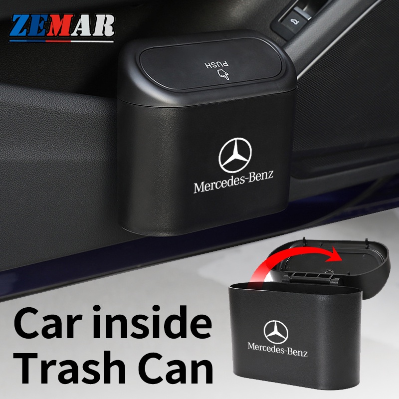 Mercedes Benz ถังขยะแขวนรถยนต์ อเนกประสงค์ ขนาดเล็ก สําหรับ W207 W211 W205 W212 W204 W220 W206 W124 W213 W218 W222