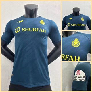 【จัดส่งด่วน 24-48 ชั่วโมง】เสื้อฟุตบอล Player version 23-24 Al-Nassr FC