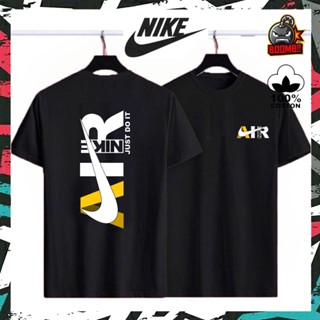 เสื้อโอเวอร์ไซ - NIKE NBA เสื้อยืดจอร์แดน ฮิปฮอป แร็พ แขนสั้น ไฮสตรีท เรโทร คอกลม สั้น NIKE เสื้อยื