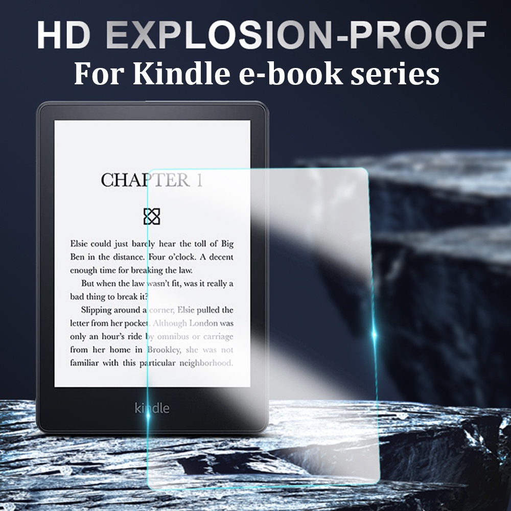 ฟิล์มกระจกนิรภัยกันรอยหน้าจอ สําหรับ Amazon Kindle E-book 11th 10th 7th 6th 6.0 นิ้ว 6.8 นิ้ว 2022 C