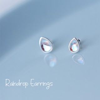 Raindrop Earrings ต่างหูเงินแท้ S925